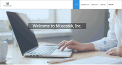Desktop Screenshot of muscatek.com